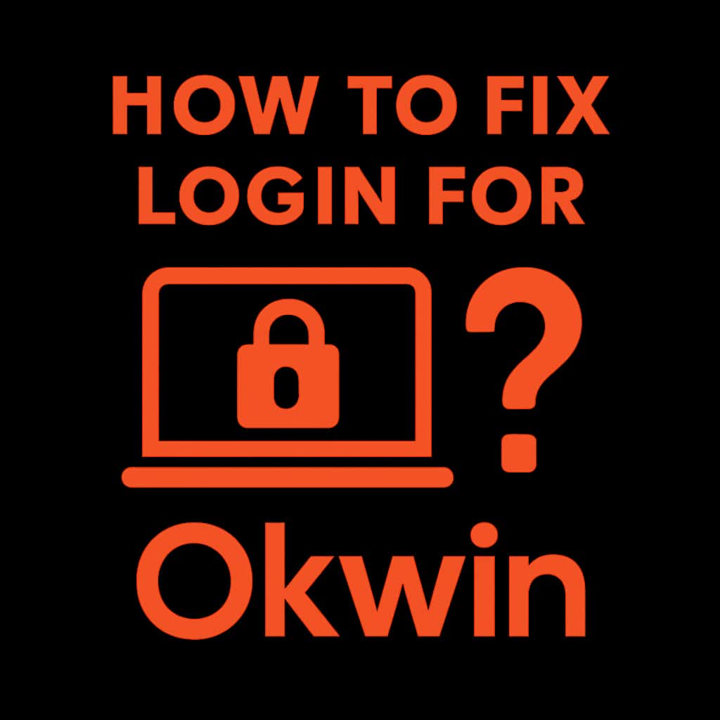A badge representing Okwin login assistance.
