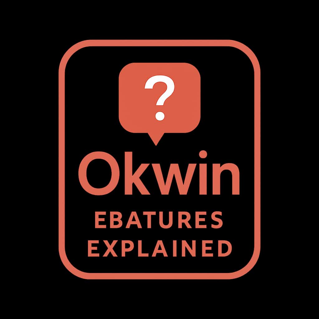A professional icon representing Okwin features.